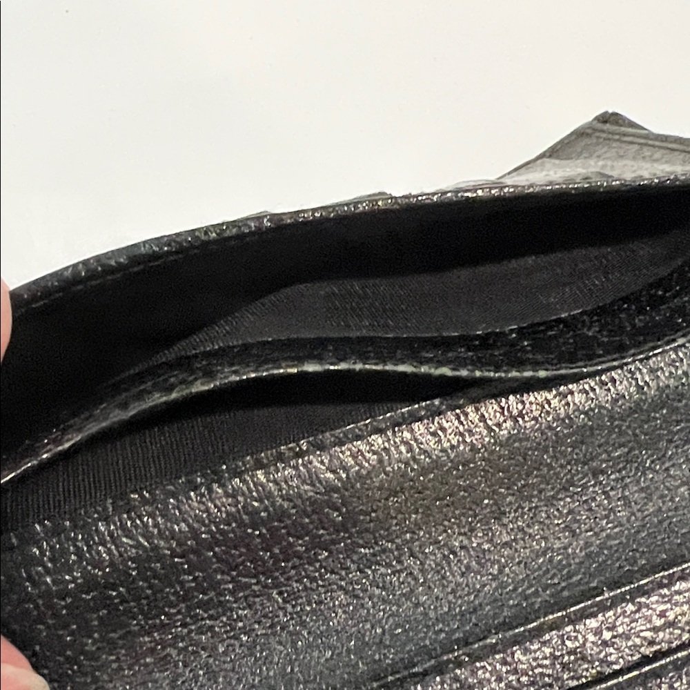 Gucci Black Leather Long Wallet with COA - Picture 10 of 12